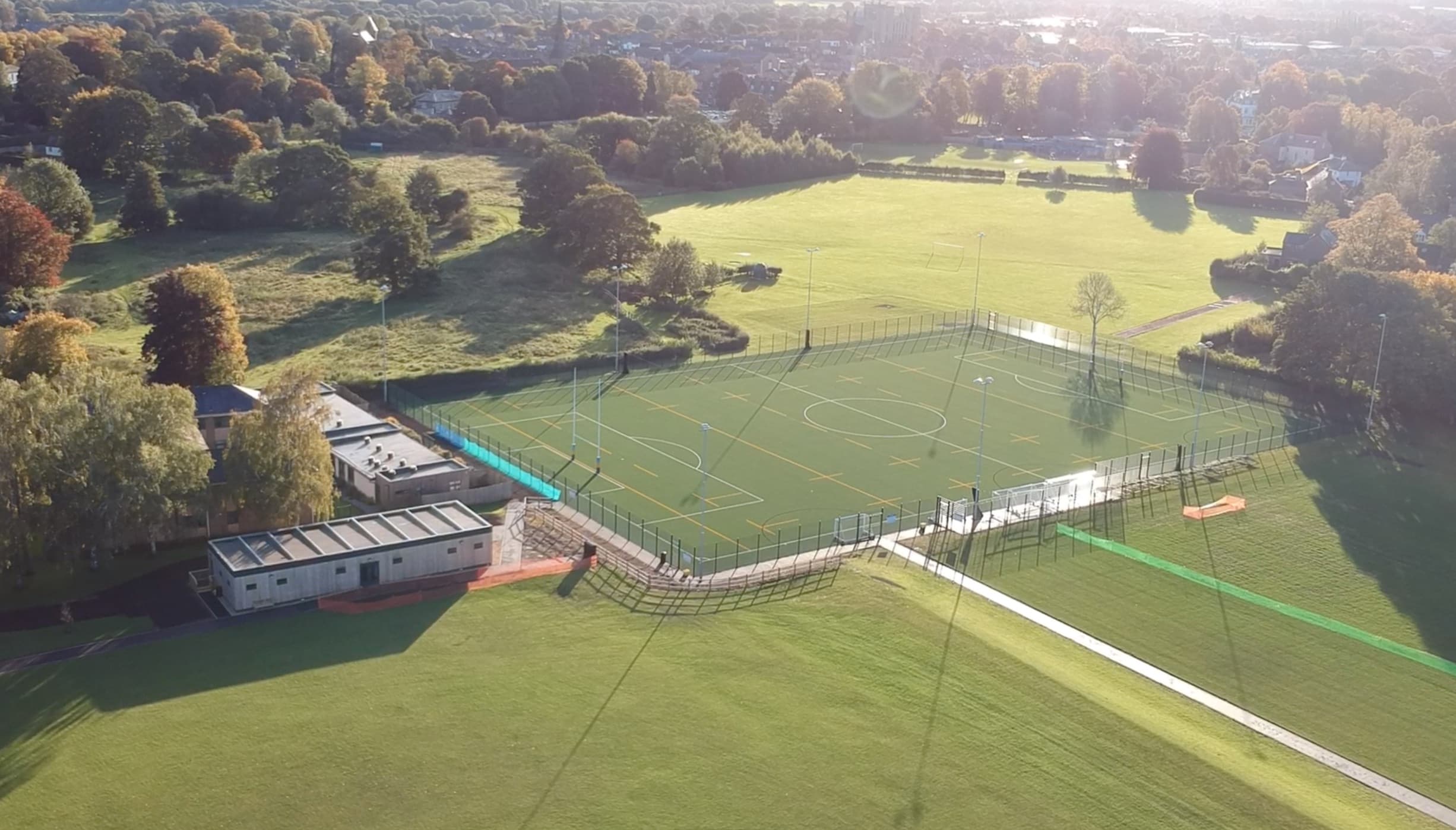 Ripon Grammar School 3G football pitch