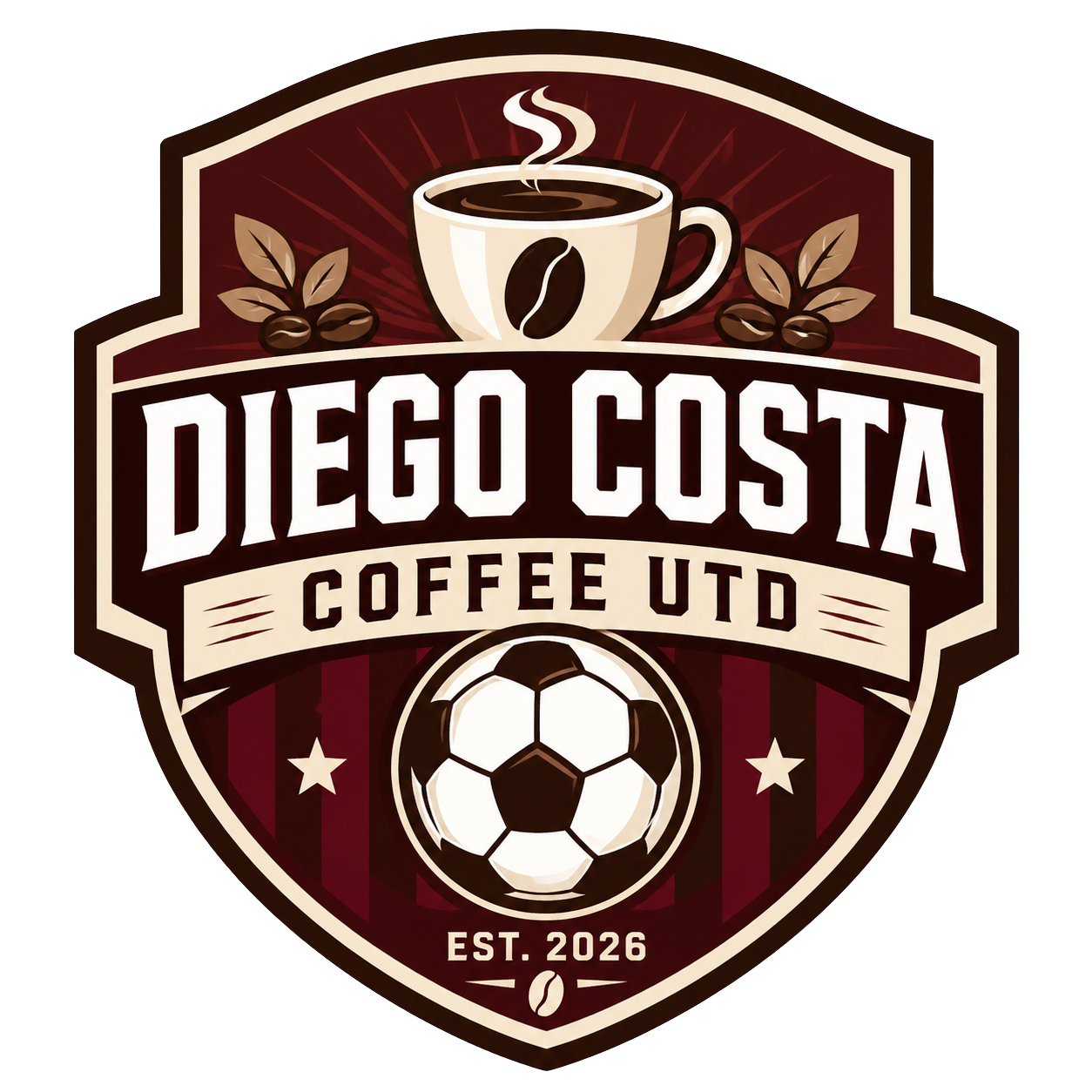 Diego Costa Coffee Utd badge
