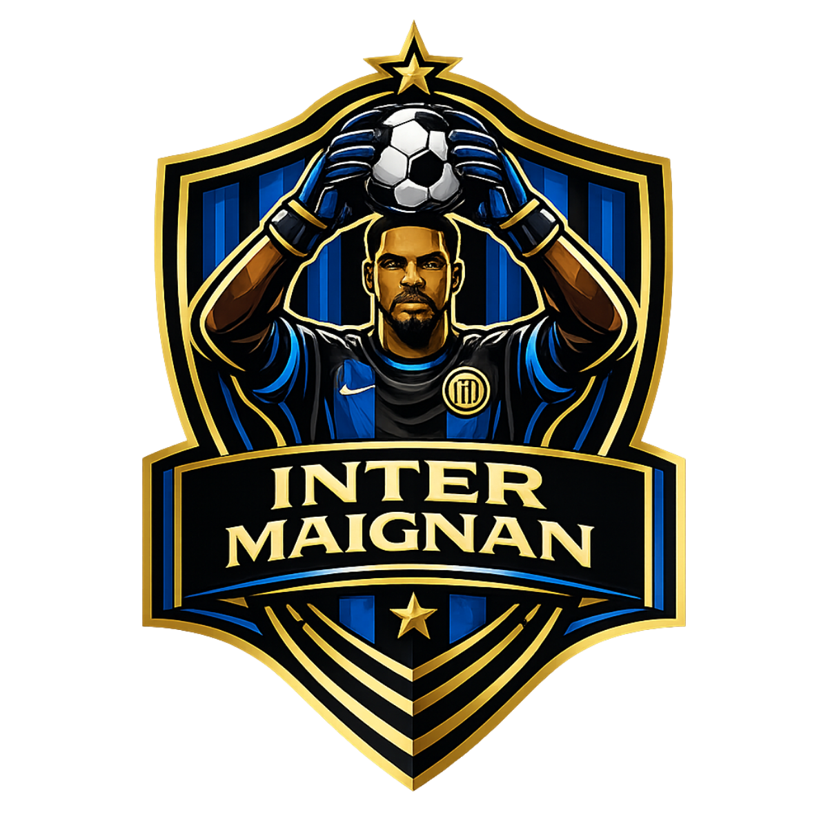 Inter Maignan badge